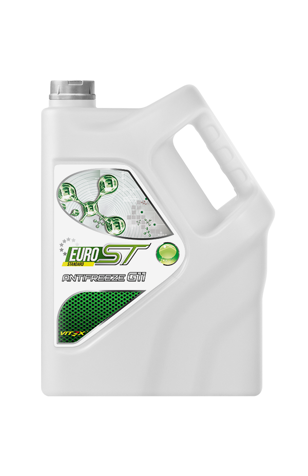 Жидкость охлаждающая низкозамерзающая Antifreeze Vitex Euro ST G11-40 10кг. (зеленый)