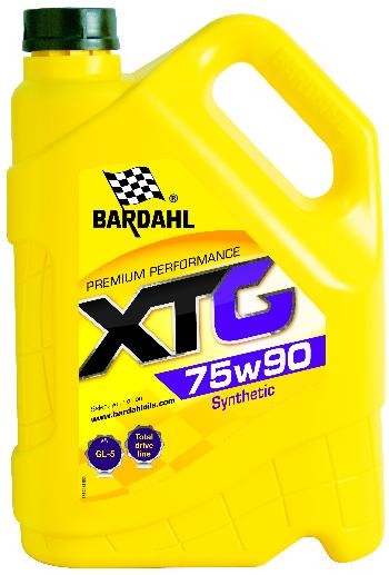 36383 Bardahl 75W-90 GL-5 синтетическое трансмиссионное масло 5л.