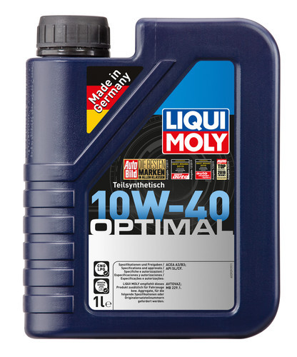 3929 Liqui Moly П/синт мот.масло Optimal 10W-40 CF/SL A3/B3 (1л)