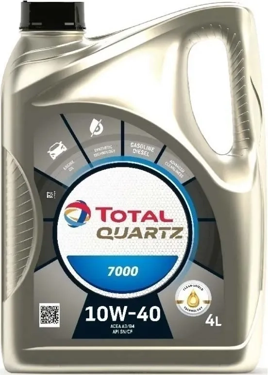 Total QUARTZ 7000 10W-40 Масло моторное синтетическое 4 л