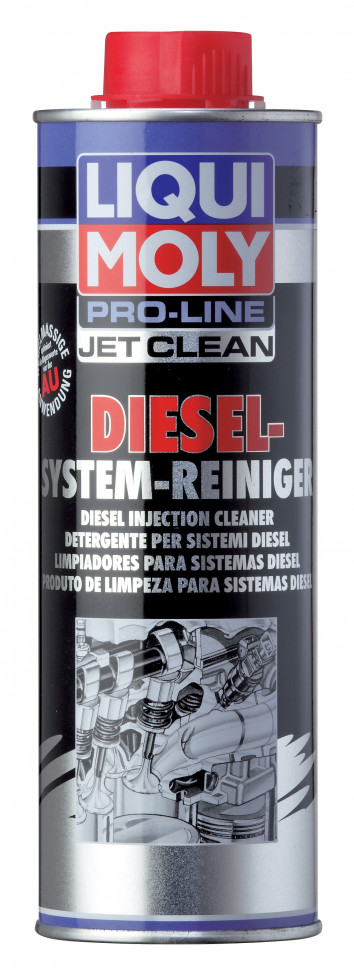 5154 Liqui Moly Жидкость для очистки дизельных топливных систем 0,5 л Pro-Line JetClean Diesel-S